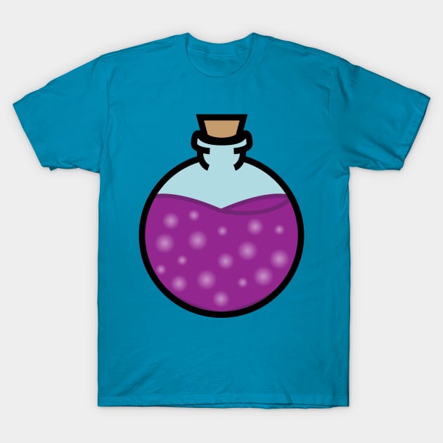 DIY Purple Potions/Poisons for Tabletop Board Games T-Shirt by GorsskyVlogs